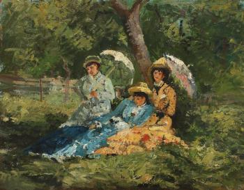 Ion Andreescu : In the park